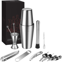 Yuming factory 15pcs bar tools set Cocktail Shaker Set ,Perfect Bartender Kit for Bar,with diverse cocktail utensils